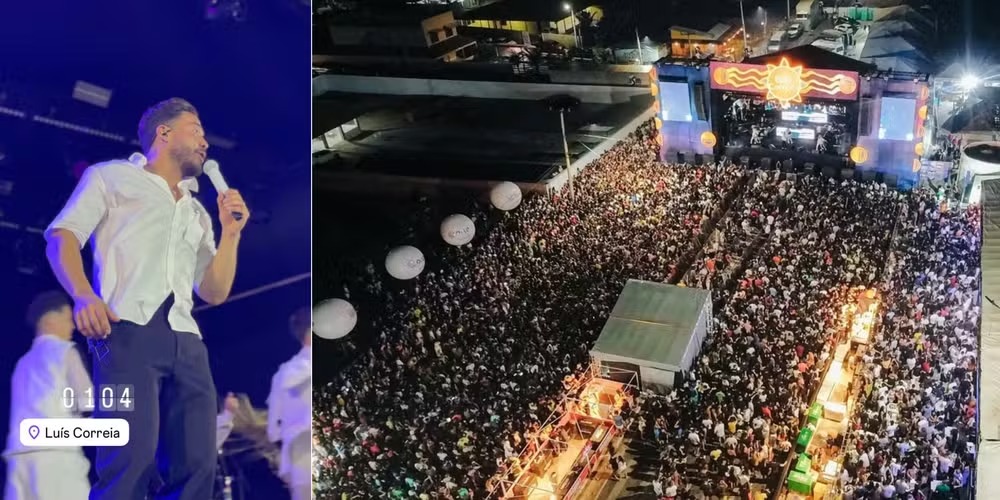 Tiro interrompe show de Safadão